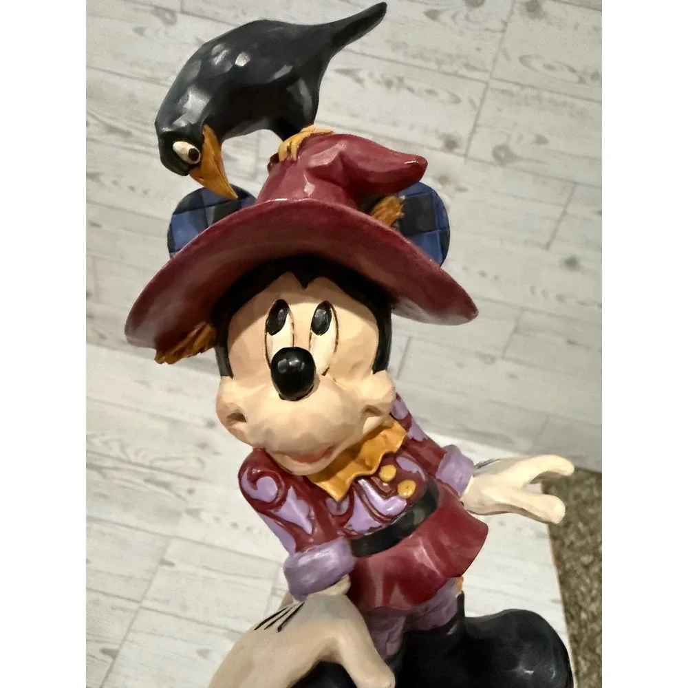 Disney Traditions Jim Shore Scaredy-crow Minnie Mouse Halloween Figurine 6010862